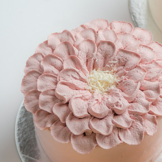 Strawberry Yoghurt Chiffon Cake