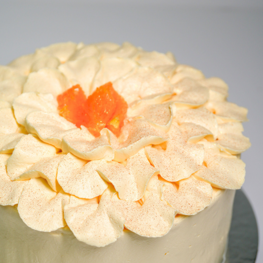 Passionfruit Orange Chiffon Cake